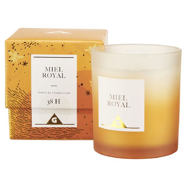 Coffret bougie Miel royal