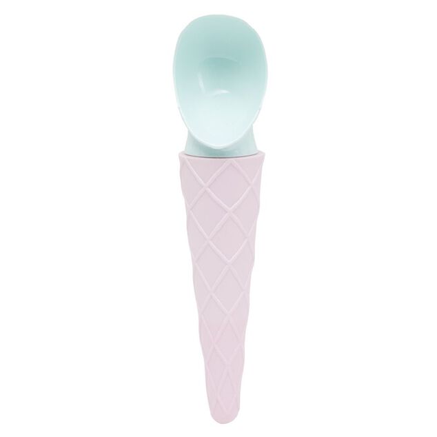 Cuill&egrave;re &agrave; glace en forme de c&ocirc;ne