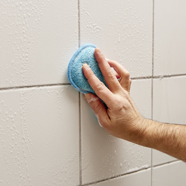 &Eacute;ponge microfibre multicolore x4 9x16cm