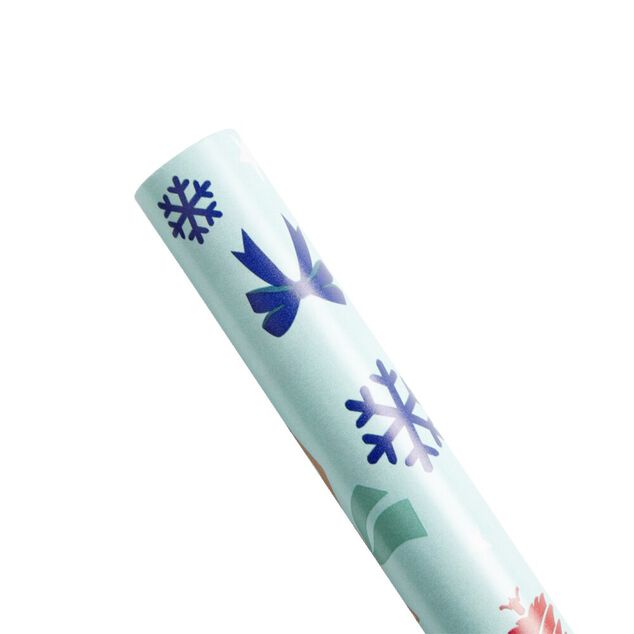 Rouleau papier cadeau No&euml;l enfant 2m (2 mod&egrave;les)