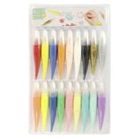 Pinceau x18 avec peinture int&eacute;gr&eacute;e