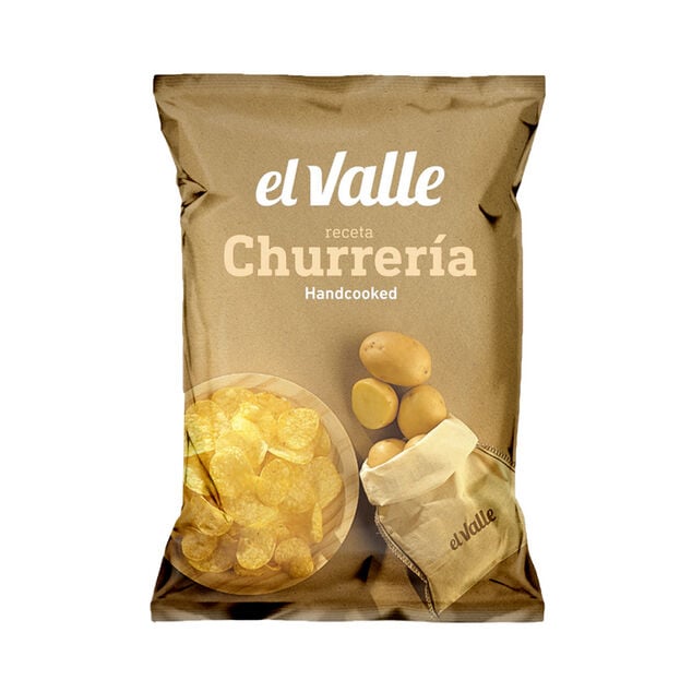 Chips El Valle Churreria saveur pomme de terre 160g
