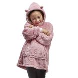 Peluche sweat &agrave; capuche 2en1 - 3 mod&egrave;les