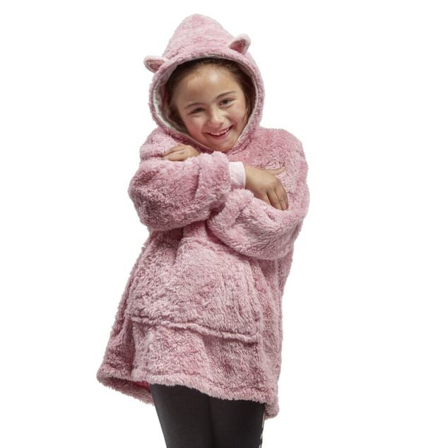 Peluche sweat &agrave; capuche 2en1 - 3 mod&egrave;les