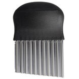 Coupe-pommes de terre lame ondul&eacute;e inox et plastique