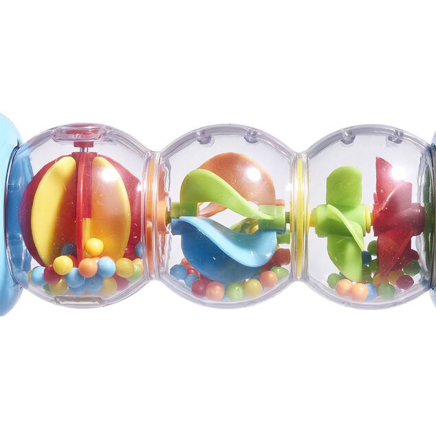 Hochet b&acirc;ton de pluie en bois