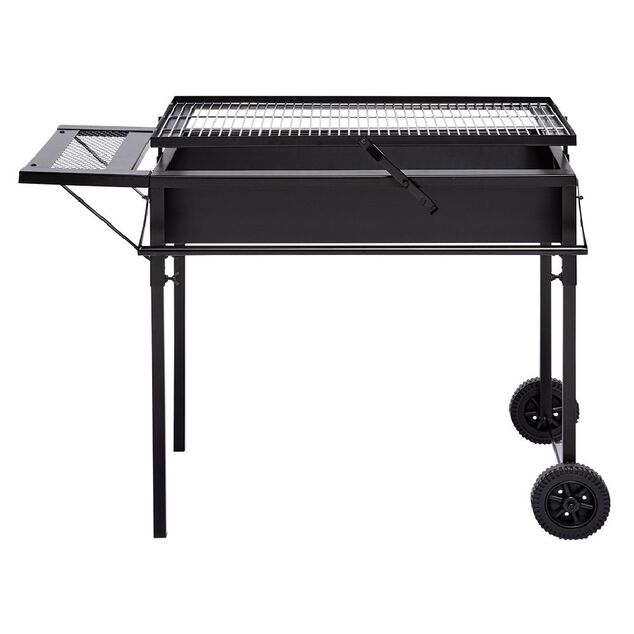 Barbecue &agrave; charbon Lima 3 hauteurs de cuisson grande surface