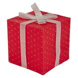 Décoration cadeau lumineux à LED multicolore H10 cm