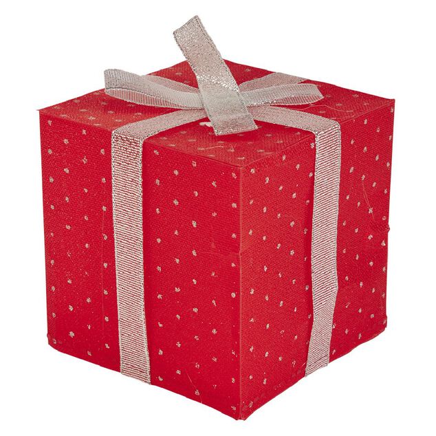 Décoration cadeau lumineux à LED multicolore H10 cm