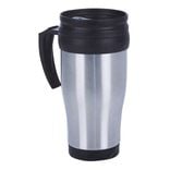Mug isotherme 400ml gris noir