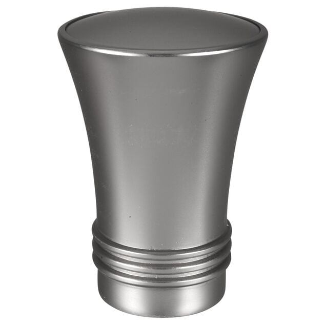 Embout pour tringle &agrave; rideaux x2 couleur m&eacute;tal nickel