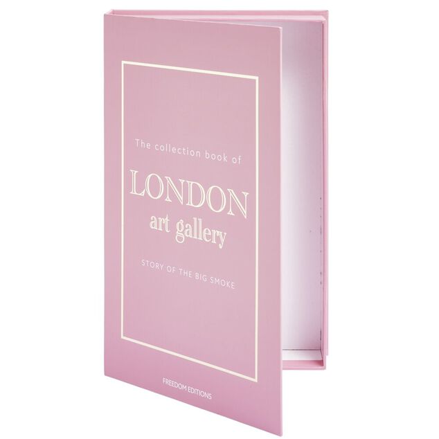 Bo&icirc;te de rangement forme livre London Art Gallery 27x17x4cm