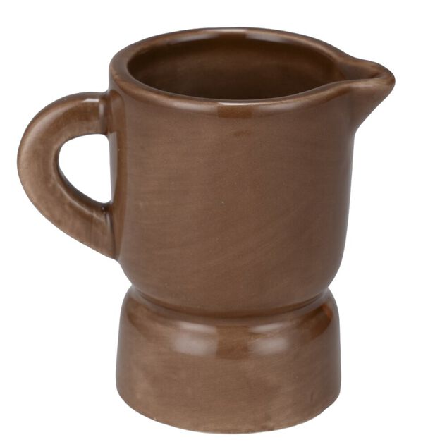 Tasse &agrave; caf&eacute; 60ml x4 forme pichet dolomite &Oslash;5xH6,3cm