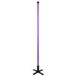 Tube néon LED violet plastique Ø3,3xH116cm