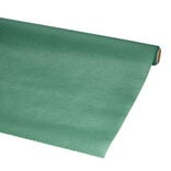 Nappe verte à paillettes papier intissé 120xL400cm