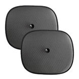 Pare soleil &agrave; ventouse noir x 2