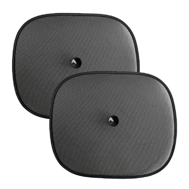 Pare soleil &agrave; ventouse noir x 2