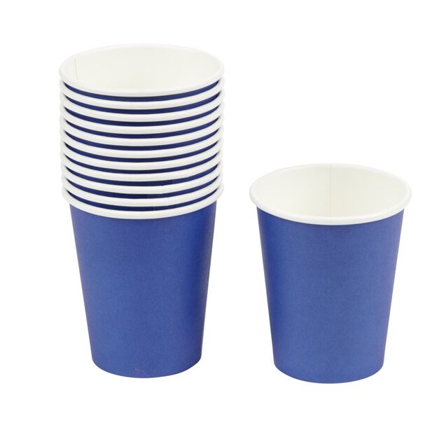 Gobelet en carton bleu 25cl x12