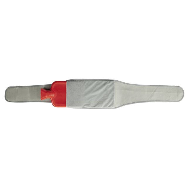 Ceinture bouillote amovible 1,5L housse grise L75cm