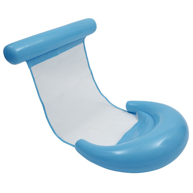 Hamac gonflable avec oreiller int&eacute;gr&eacute;