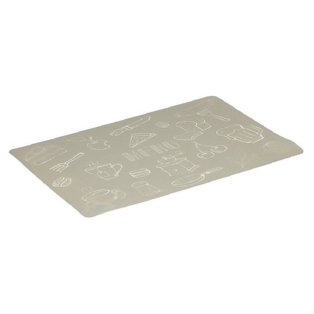Set de table rectangulaire design cuisine gris