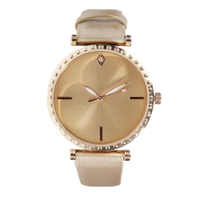 Montre femme cadran rond strass (2 mod&egrave;les)