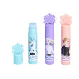 Lot de 3 baumes &agrave; l&egrave;vres Disney La Reine des Neiges