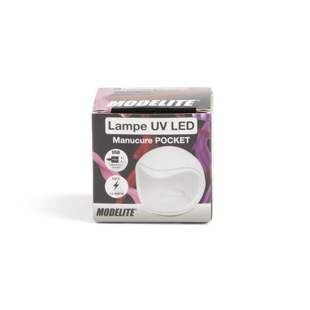 Lampe UV manucure LED USB format pocket 2,5W