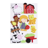 Pochette de stickers fantaisie