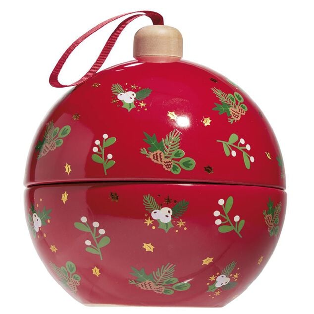 Bougie bonbonni&egrave;re No&euml;l parfum&eacute;e 25h