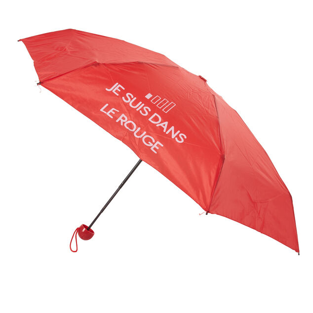 Parapluie r&eacute;tractable avec &eacute;tui capsule