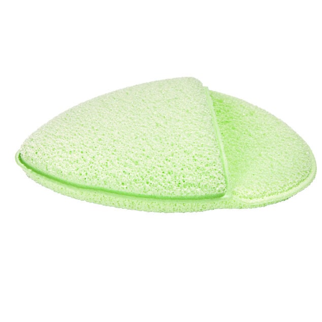 Brosse nettoyante visage en silicone et &eacute;ponge