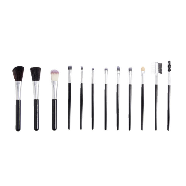 Lot de 12 pinceaux &agrave; maquillages