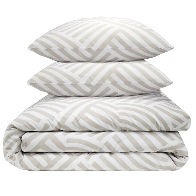 Parure de lit 220x240cm 2 personnes coton &agrave; motifs 3 pi&egrave;ces (6 mod&egrave;les)