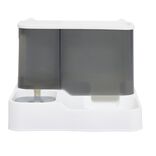 Distributeur croquette 2,5kg et eau 900ml avec flotteur