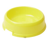 Gamelle pour chien ou chat ronde plastique rouge Ø21,5xH6,5cm