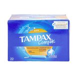 Tampon avec applicateur Tampax Super plus - La bo&icirc;te de 22 tampons