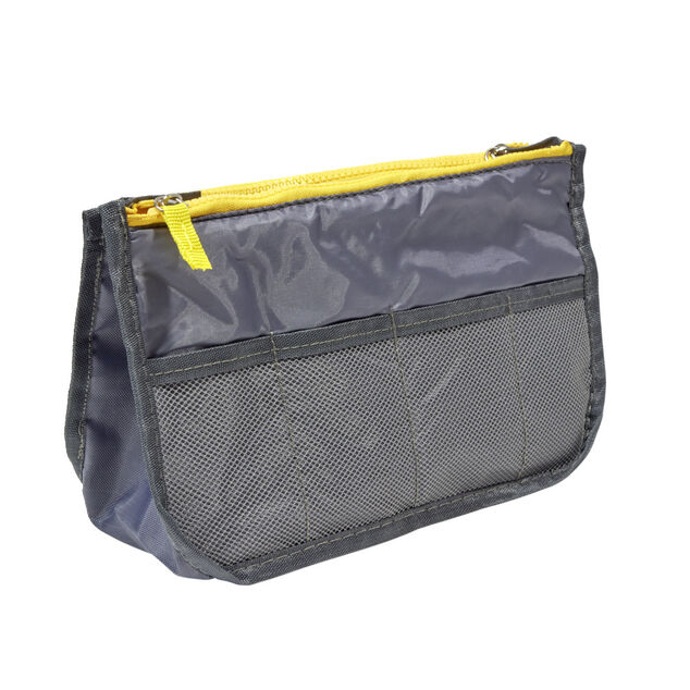 Trousse de toilette marron 27x10xH15cm