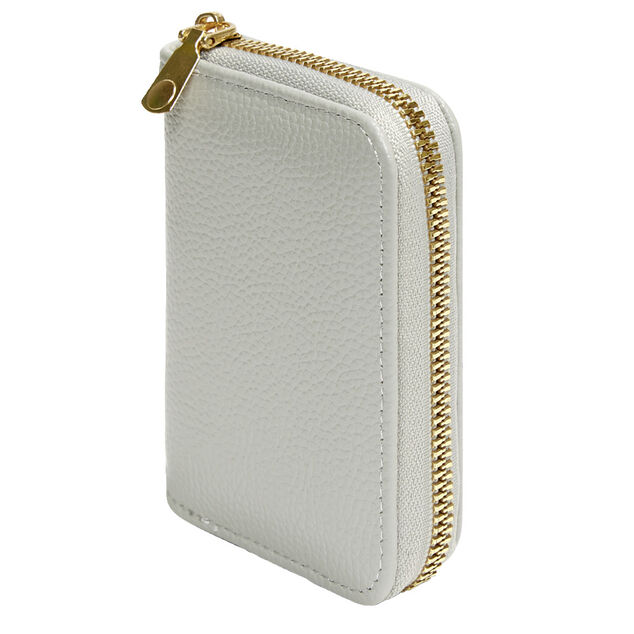 Porte-cartes 11 compartiments 8x11cm - 2 modèles noir ou gris