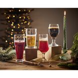 Verre à bière x4 avec inscription type de boisson