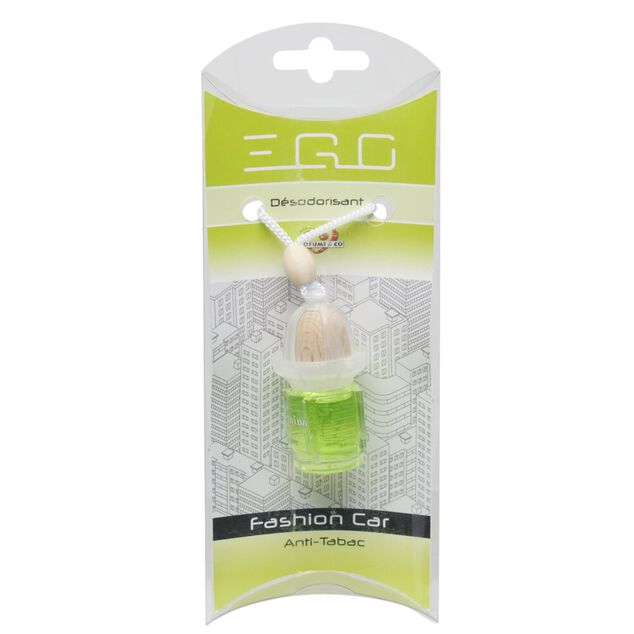 D&eacute;sodorisant EGO  FASHION pour voiture senteur anti-tabac