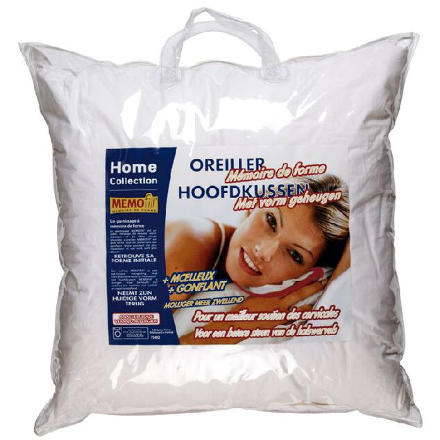 Oreiller m&eacute;moire de forme