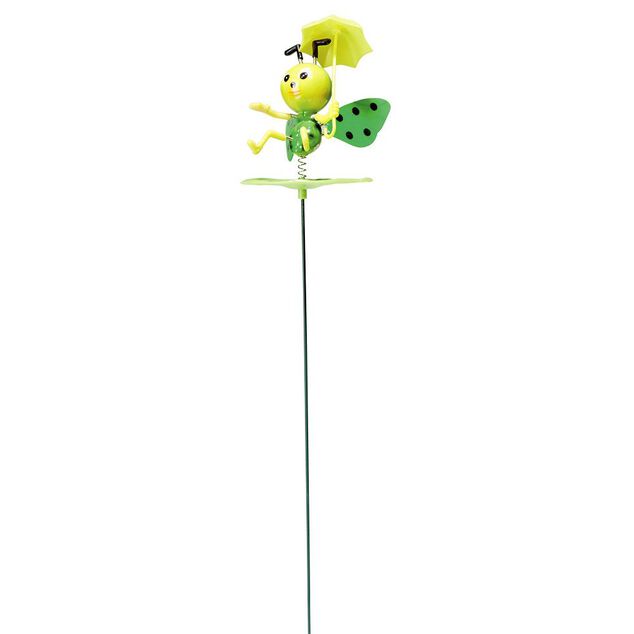Insecte &agrave; planter m&eacute;tal et plastique H71,5cm (plusieurs mod&egrave;les)