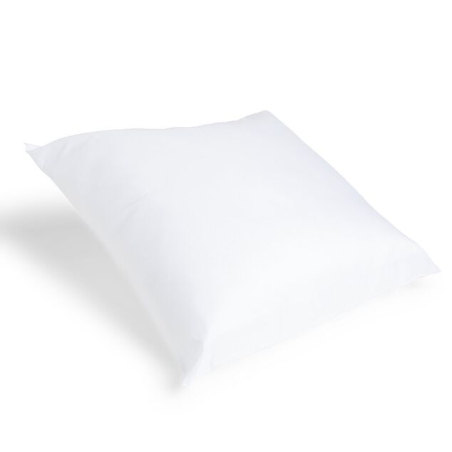 Oreiller confort moelleux 60x60cm polyester blanc