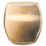 Bougie XL dans verre senteur ambre patchouli 36H