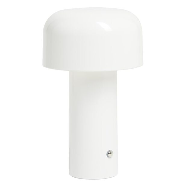 Lampe LED tactile rechargeable blanc &Oslash;12,5xH20,5cm