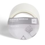 Lot de 3 rubans de masquage 24mm 20m