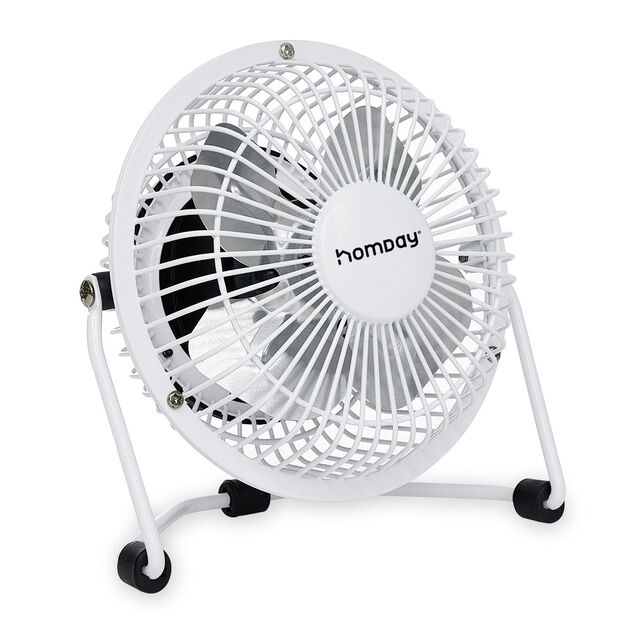 Ventilateur de bureau USB orientable &Oslash;14cm