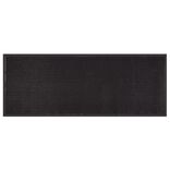 Tapis antipoussi&egrave;re antid&eacute;rapant noir 160x60cm