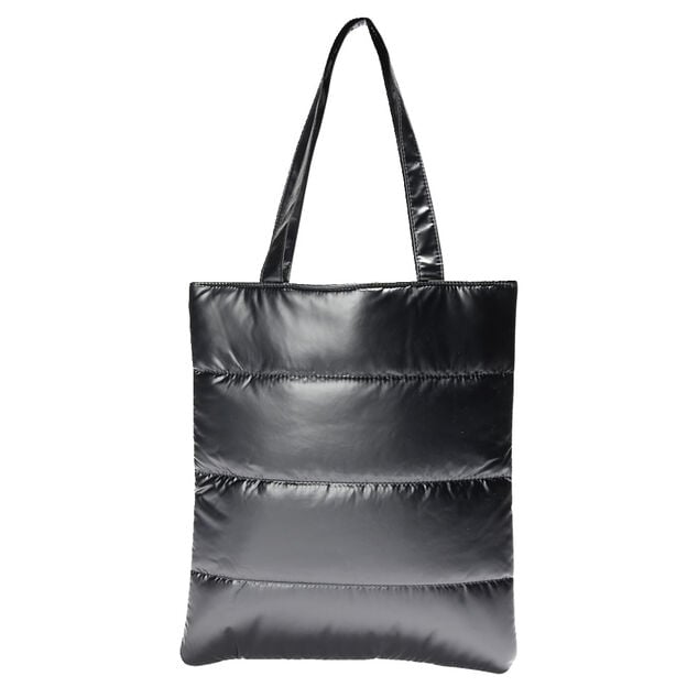 Sac matelass&eacute; design doudoune 34x39cm - 3 coloris